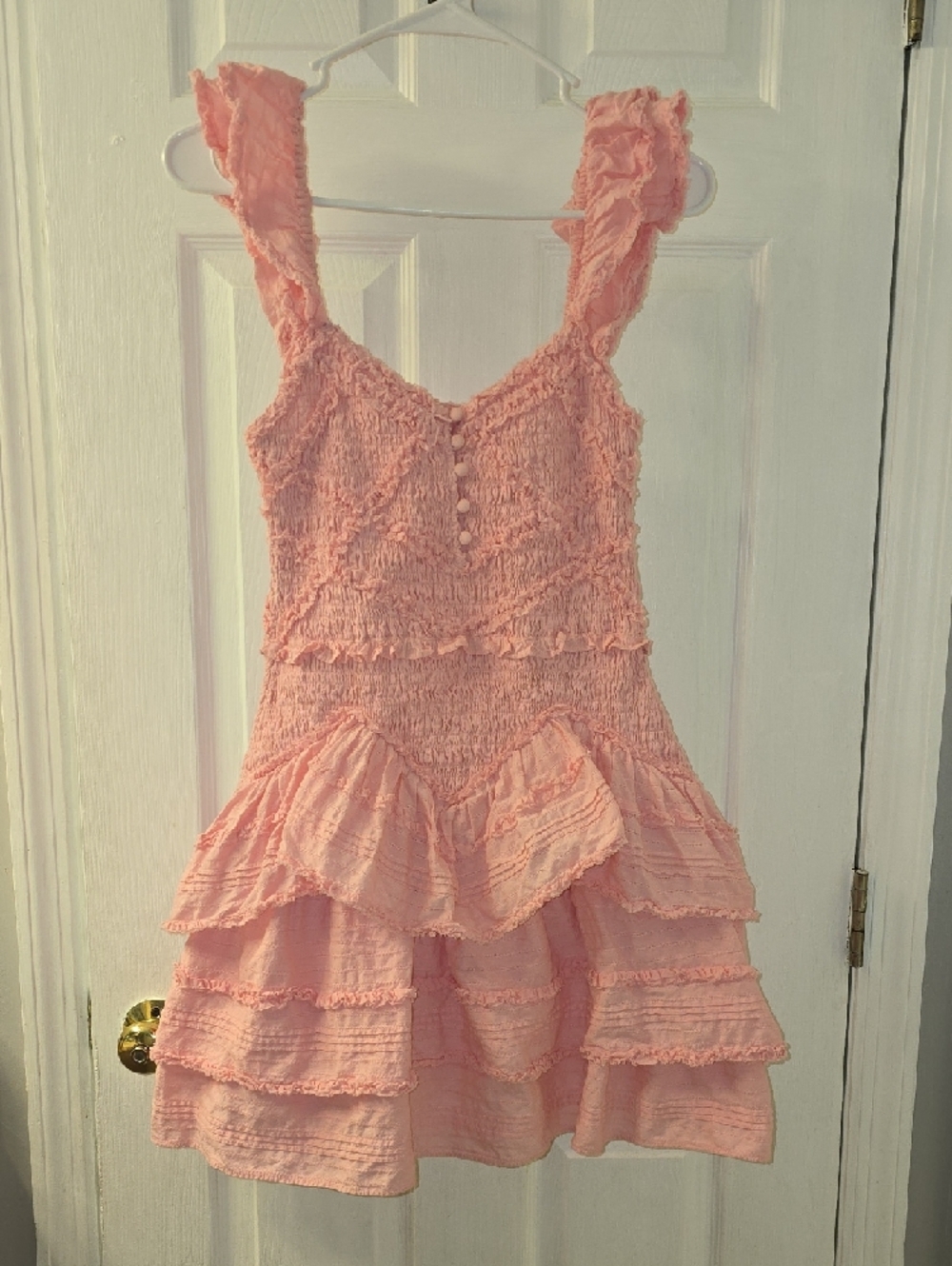 LoveShackFancy Marsinia Dress Bubblegum Pink/ Small - Picture 7 of 13